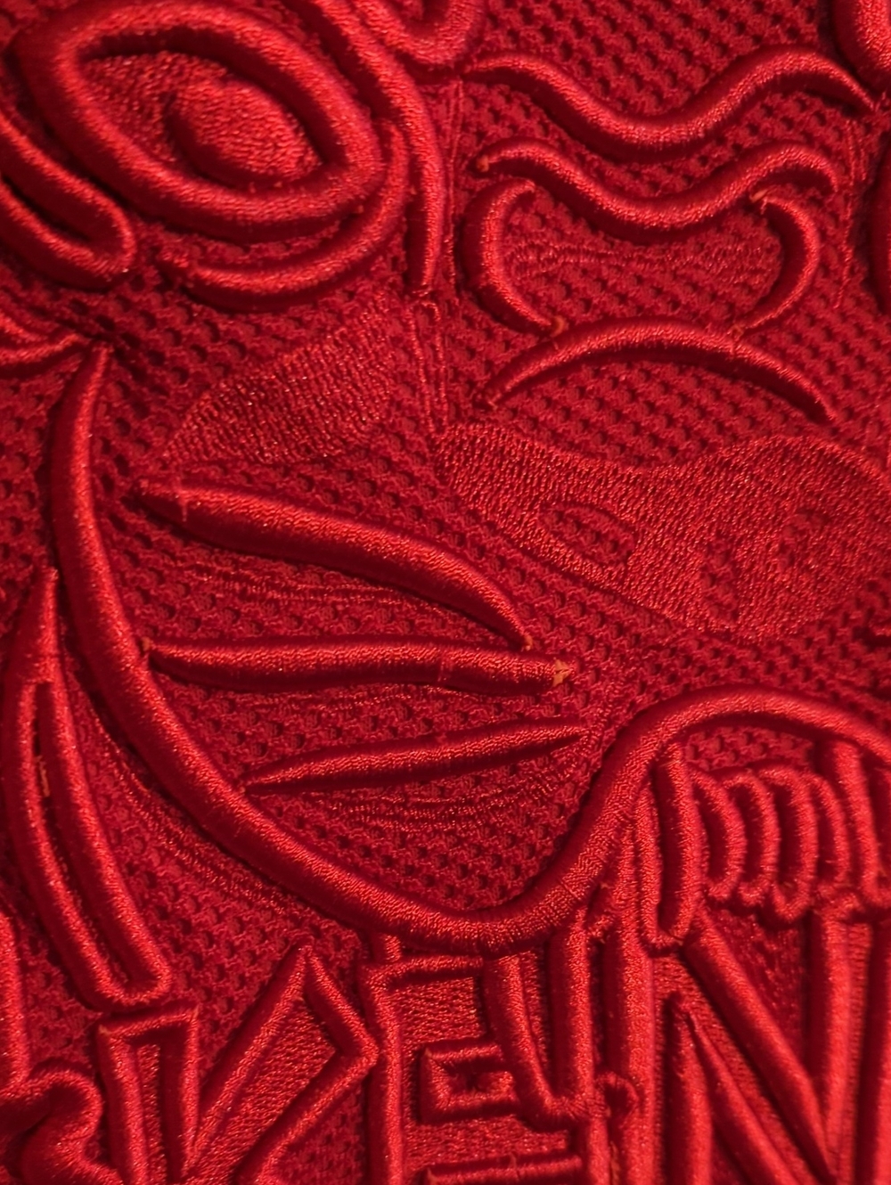 KENZO red embroidered tiger crewneck sweatshirt - size large - Picture 6 of 12